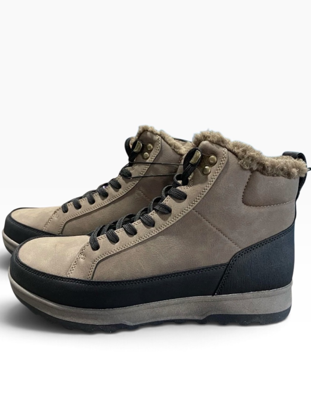 Weatherproof Men's Sneaker Boots Logjam Memory Foam Brown Size 11 NIB NEW